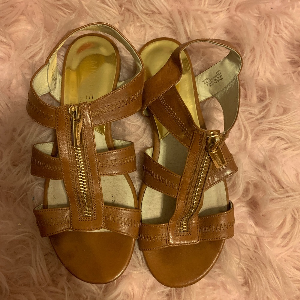 Michael Kors Zipper Flats
